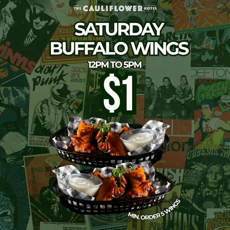 Saturday Specials @ The Cauliflower Hotel, Waterloo.