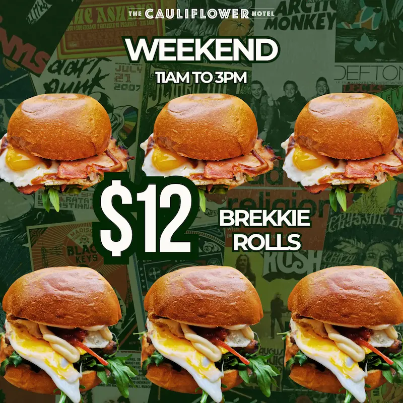 Weekend Specials @ The Cauliflower Hotel, Waterloo.