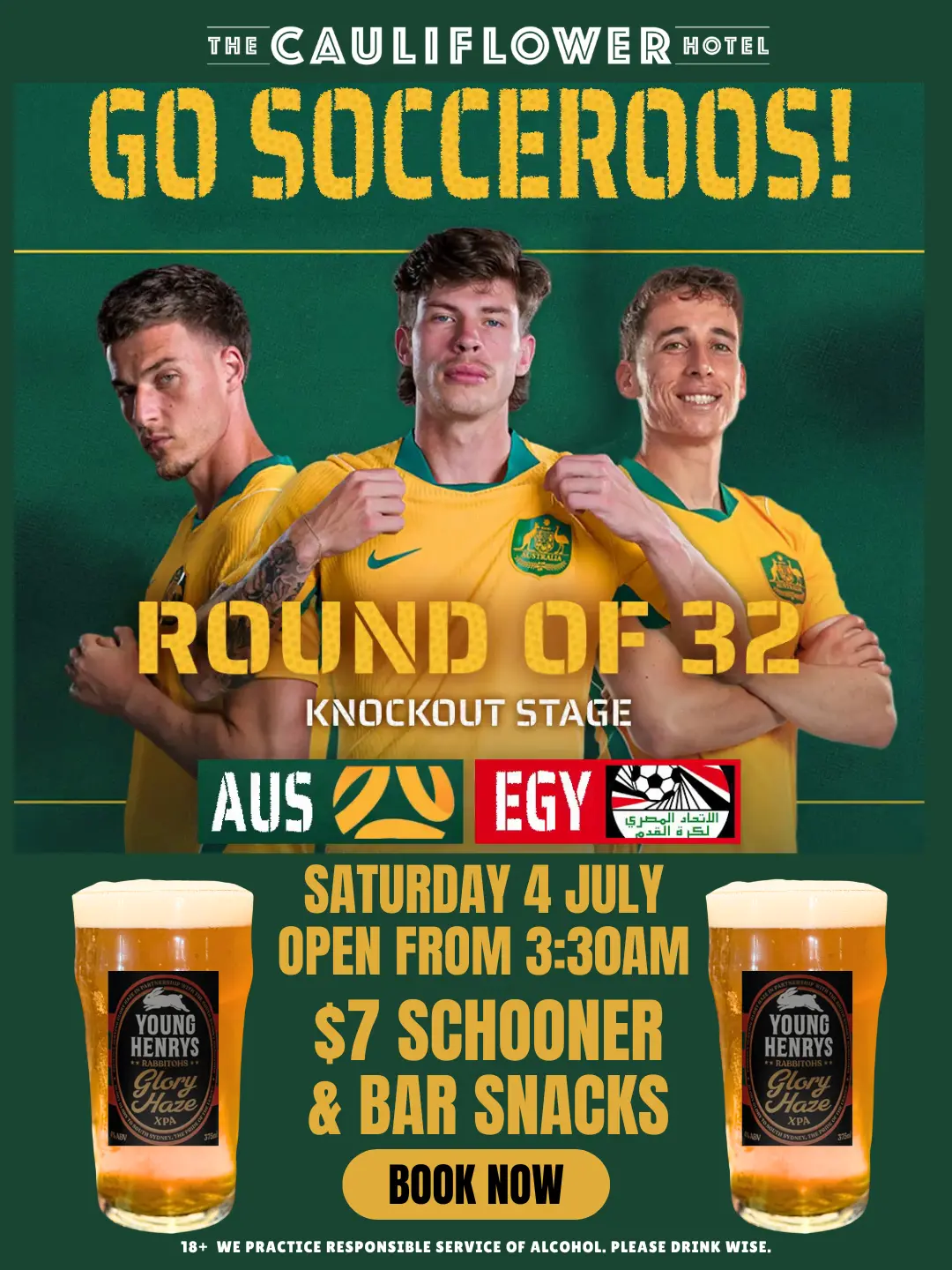Australia vs. Egypt