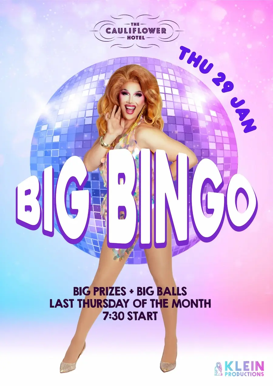 Drag Bingo on 29th JAN