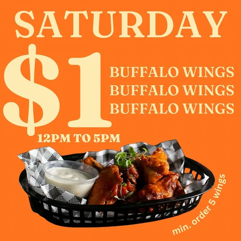 Weekly Specials means something on every single day at The Cauliflower Hotel, Waterloo